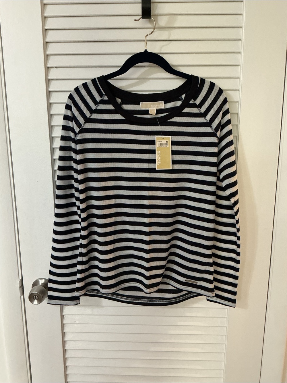 NWT Michael Kors striped sweater large